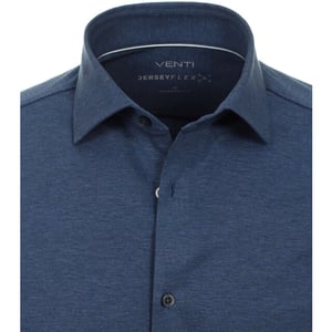 Venti Heren jersey overhemd 1263800 101 blue city
