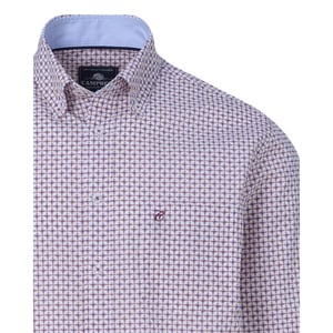 Campbell Casual overhemd met lange mouwen