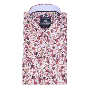 Campbell Casual overhemd met lange mouwen
