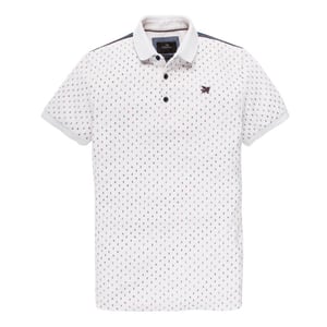 Only & Sons Onsjeremy reg 12 ss polo knit ecru dessin
