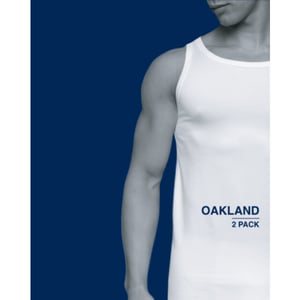 Alan Red oakland 6687-2 oakland 6687 / o-singlet-2pack body-fit