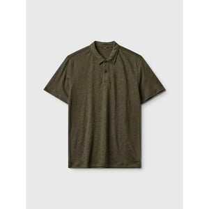 Gabba Duke linen polo 10806 forest night