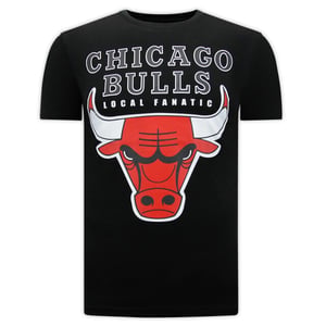 Local Fanatic Bulls classic design t-shirt