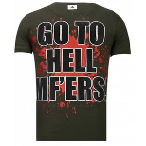 Local Fanatic Glory martial rhinestone t-shirt