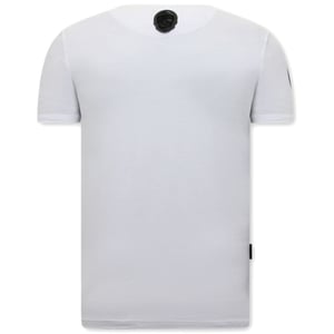 Local Fanatic Shirts met print el narco