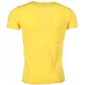 Local Fanatic T-shirt pele geel