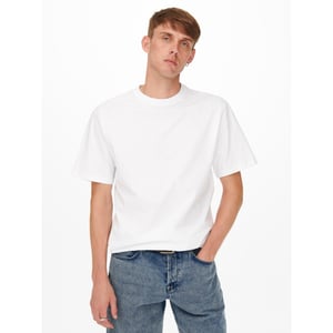 Only & Sons onsfred rlx ss tee noos 22022532 bright white