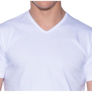 Slater Regular fit extra long t-shirt v-hals