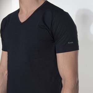 Slater Regular fit t-shirt v-hals 2-pack