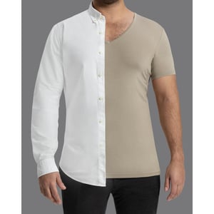Slater Tencel coolmax t-shirt met korte mouwen