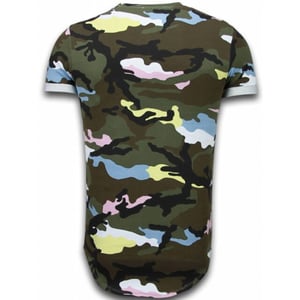Tony Backer Known camouflage t-shirt long fit
