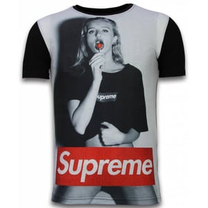 Tony Backer Lollipop digital rhinestone t-shirt
