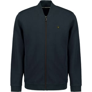 No Excess Sweater full zipper pique bomber night