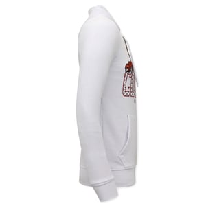 Tony Backer Hoodie met print tiger head