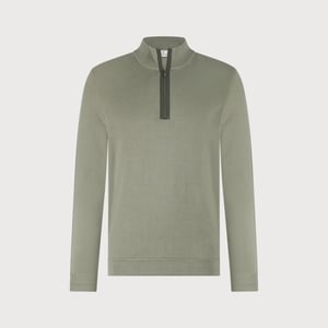 Blue Industry De half-zip pullover met ribkraag |