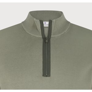 Blue Industry De half-zip pullover met ribkraag |