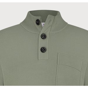 Blue Industry De pullover met knoop- en ritssluiting |