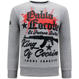 Local Fanatic The king of cocaine pablo escobar sweater