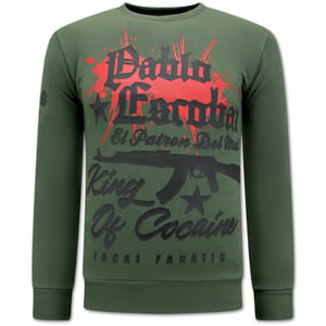 Local Fanatic The king of cocaine sweater