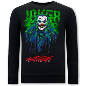 Tony Backer Sweater met print joker