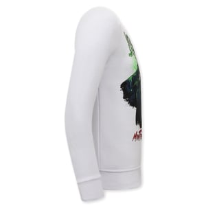 Tony Backer Sweater met print joker