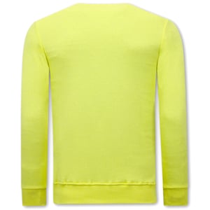 Tony Backer Sweater met print monster teddy bear