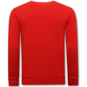 Tony Backer Sweater met print teddy bear 3617