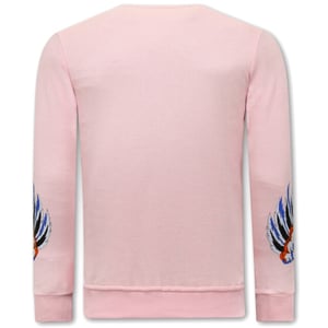 Tony Backer Sweater met print tiger couture