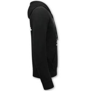 Top-Star Hoodies oversized black angels