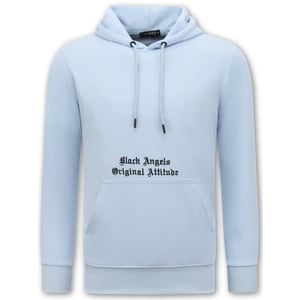 Top-Star Hoodies oversized black angels
