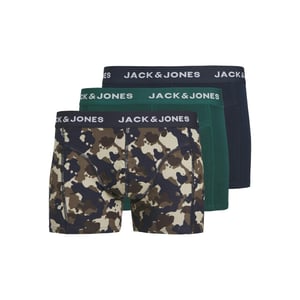 Jack & Jones Boxershorts jongens trunks jaccamoflage 3-pack