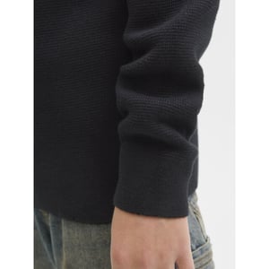 Jack & Jones Jprblamilano stitch knit half zip jnr -