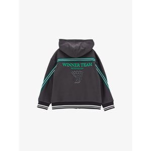 Monnalisa Felpa zip duffy felpa cot felpa cotone ferma unita
