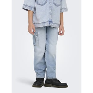 Only Kogharmony wide cargo carrot azg no blue denim