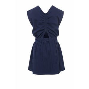 Looxs Revolution Zomerjurk navy jersey voor meisjes in de kleur