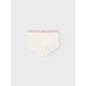 Name It Meisjes hipsters kinderen nkfhipster roze/off-white 2-pack