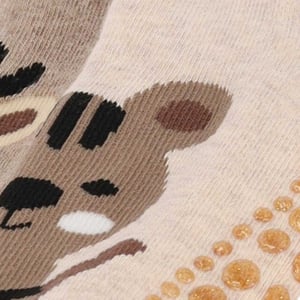 Apollo Huissokken meisjes kind 4-pack dierenprint antislip