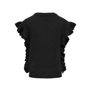 Only Koggitta sl frill vest knit -
