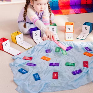 Learn and Grow Toys Learn and grow magnetische toppers rekenpakket 40 delig