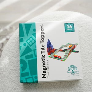 Learn and Grow Toys Learn and grow magnetische toppers treinbaan 40 delig