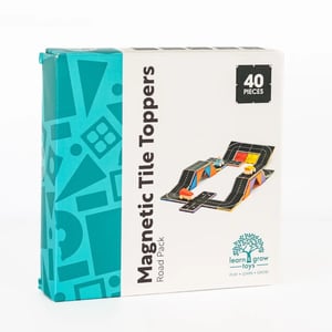 Learn and Grow Toys Learn and grow magnetische toppers weg pakket 40 delig