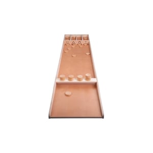 Longfield Games Longfield sjoelbak advanced 200 cm wedstrijdsjoelbak met 30 sjoelstenen
