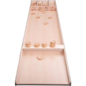 Longfield Games Longfield sjoelbak deluxe advanced incl 30 sjoelstenen wedstrijdsjoelbak 200cm light finish