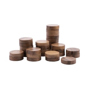 Longfield Games Longfield wedstrijd sjoelbak hoogwaardig walnoot hout 200 cm 30 walnoot houten sjoelschijven