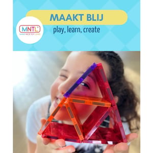 MNTL Magnetic tiles magnetische tegels rainbow 29 stuks