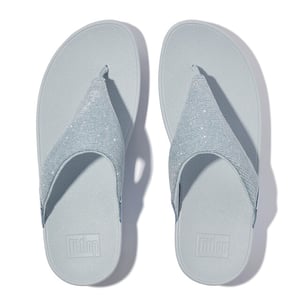 FitFlop Lulu shimmerlux toe-post sandals