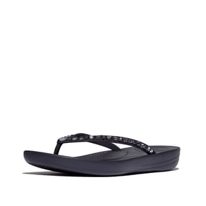 FitFlop Iqushion multi-crystal ergonomic flip-flops