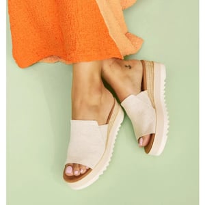 Toms 10021968 diana mule white/onyx 3201