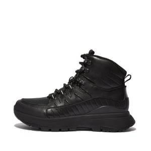 FitFlop Neo-d-hyker leather-mix outdoor boots
