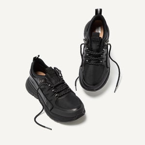 FitFlop Neo-d-hyker leather-mix outdoor trainers